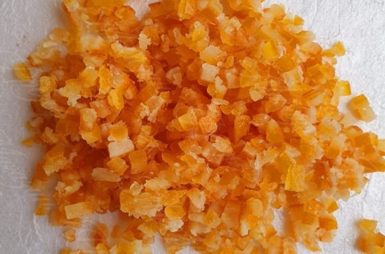 Цукаты Апельсин (кубики) 4х4 мм от кондитерского магазина Фрезье https://fraisier.ru