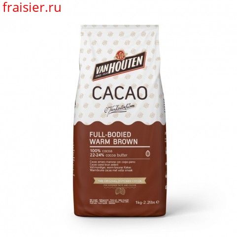 Какао- порошок Full-bodied warm brown 22-24 %